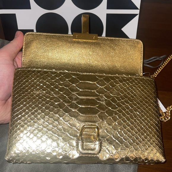 $3000 Tom Ford mini monarch gold python 🐍 - Picture 8 of 12
